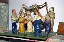 [ Chuppah candle from Tzfat ]