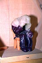 [ Davening candle from Tzfat ]